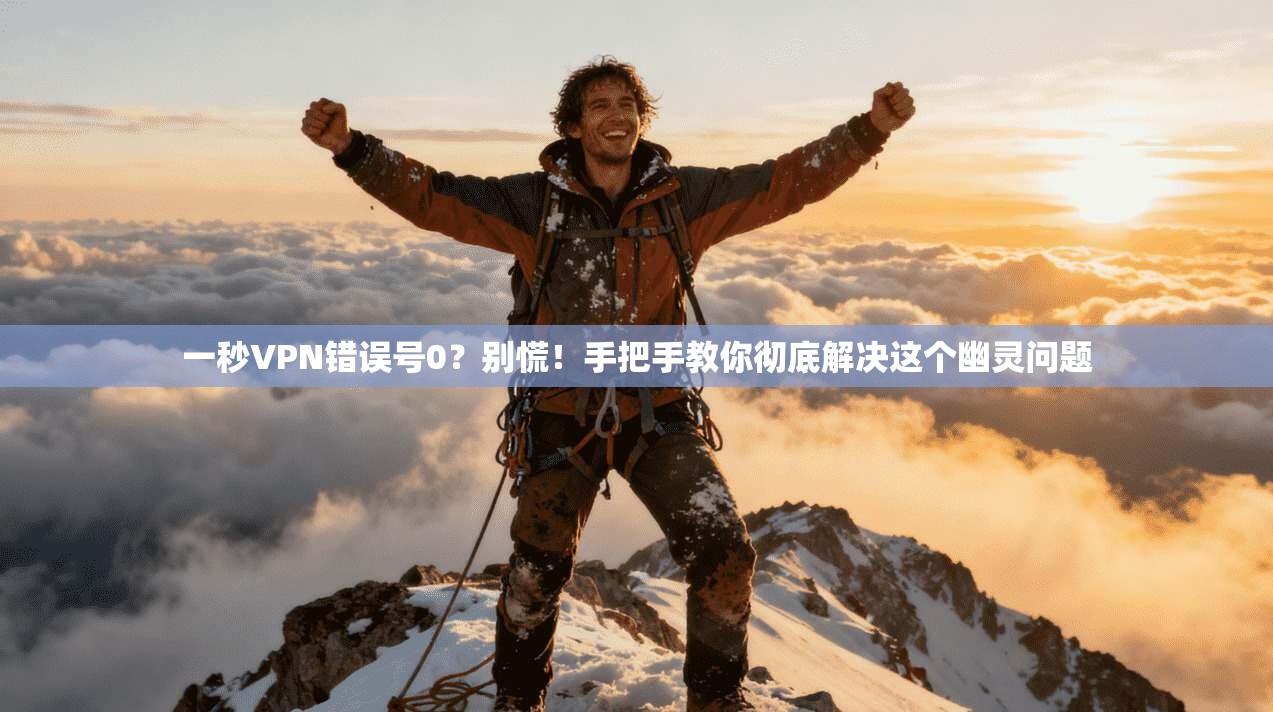 一秒VPN错误号0？别慌！手把手教你彻底解决这个幽灵问题