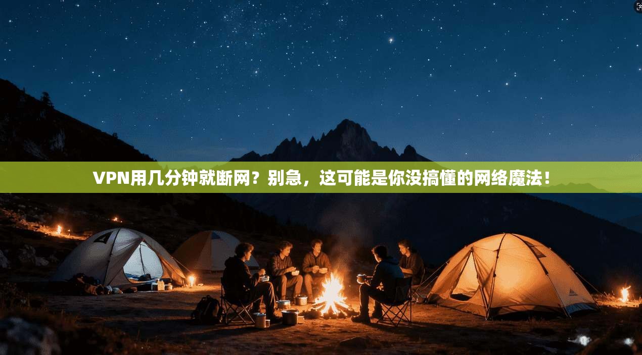 VPN用几分钟就断网？别急，这可能是你没搞懂的网络魔法！