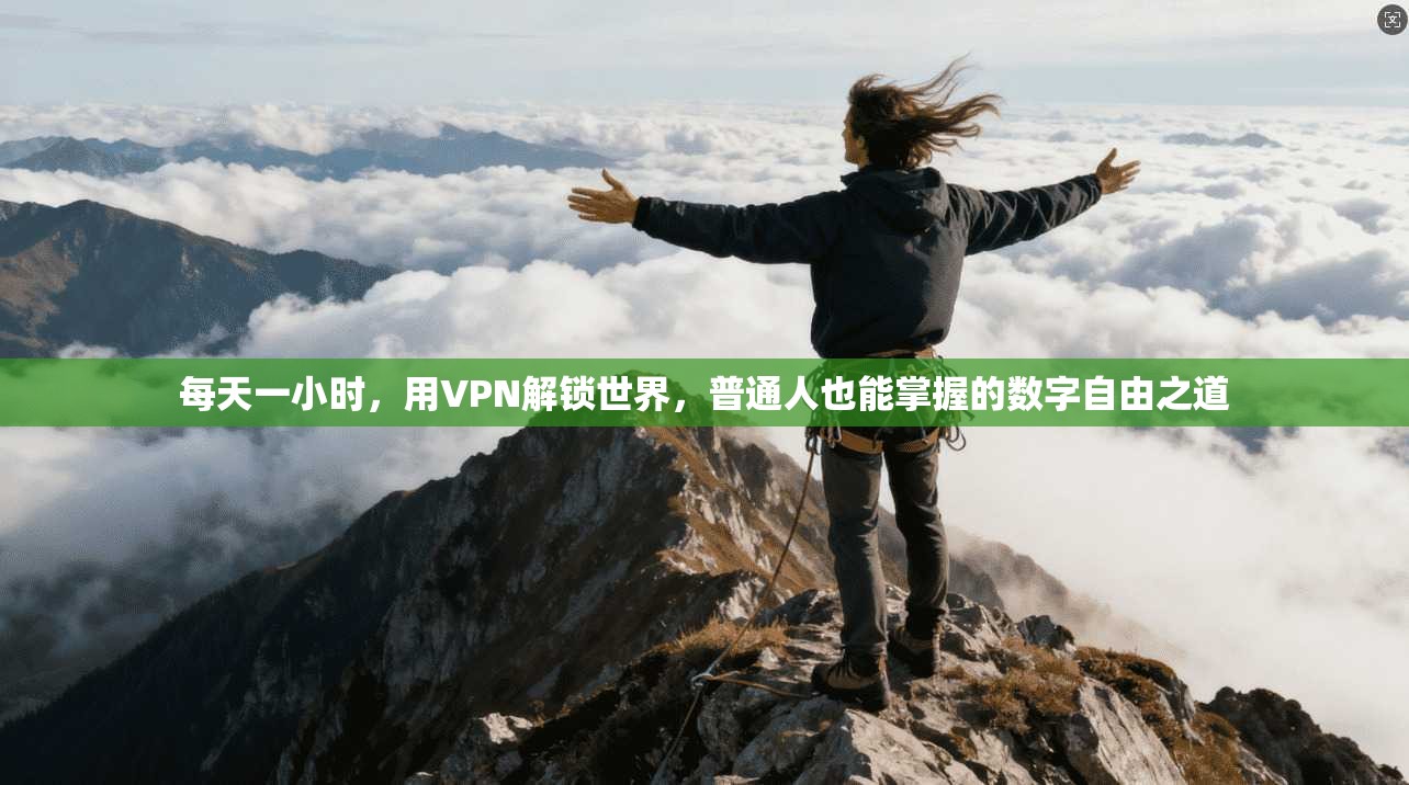 每天一小时，用VPN解锁世界，普通人也能掌握的数字自由之道