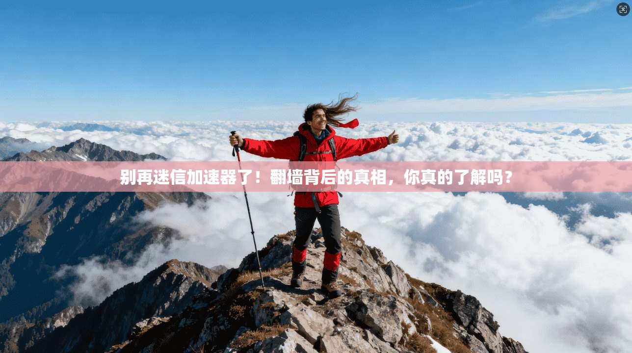 别再迷信加速器了！翻墙背后的真相，你真的了解吗？