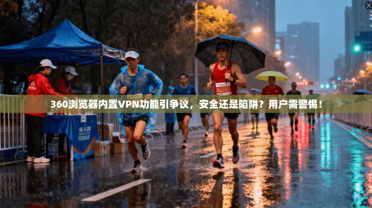 360浏览器内置VPN功能引争议，安全还是陷阱？用户需警惕！