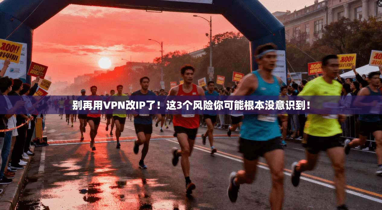 别再用VPN改IP了！这3个风险你可能根本没意识到！