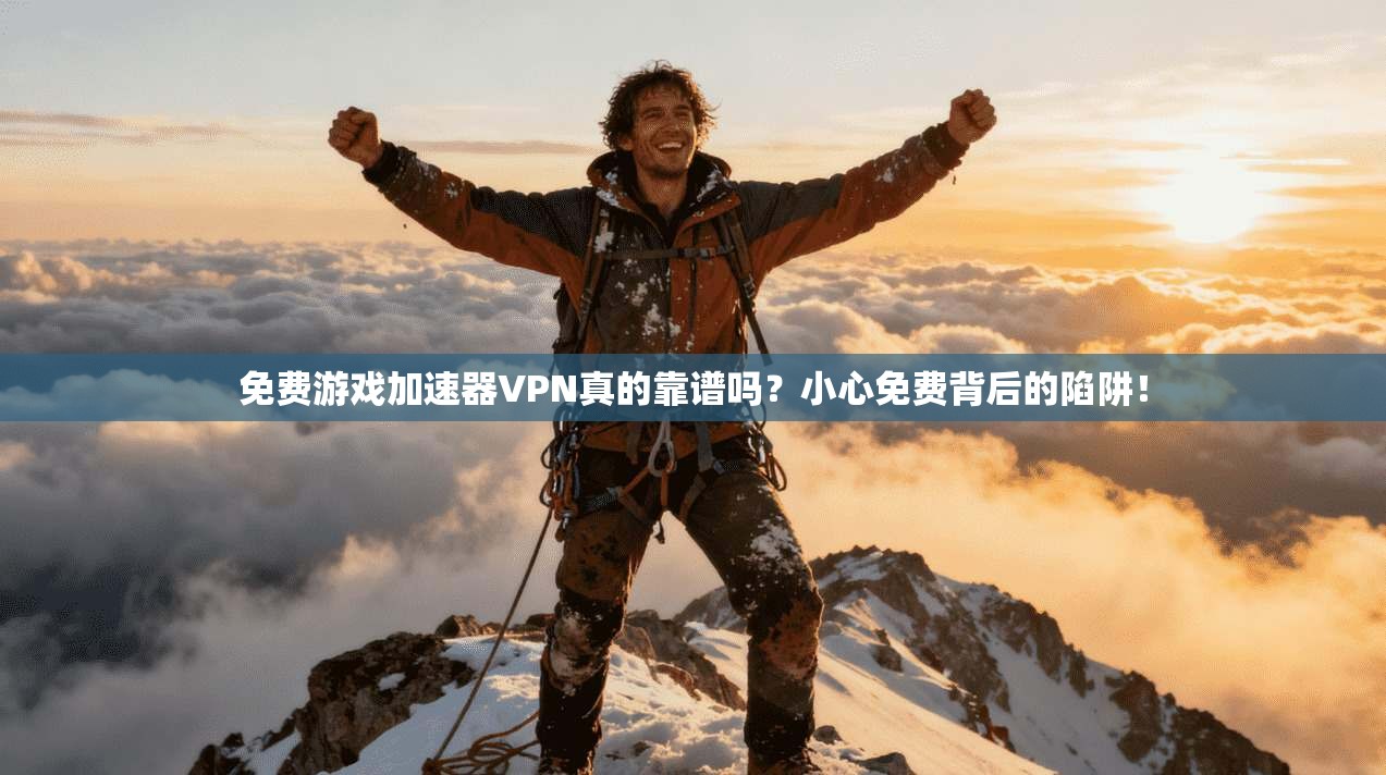 免费游戏加速器VPN真的靠谱吗？小心免费背后的陷阱！