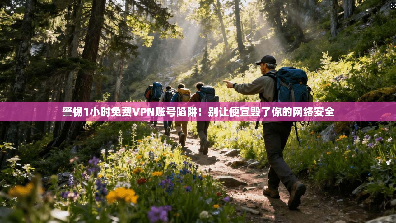 警惕1小时免费VPN账号陷阱!别让便宜毁了你的网络安全