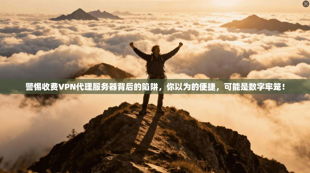 警惕收费VPN代理服务器背后的陷阱，你以为的便捷，可能是数字牢笼！