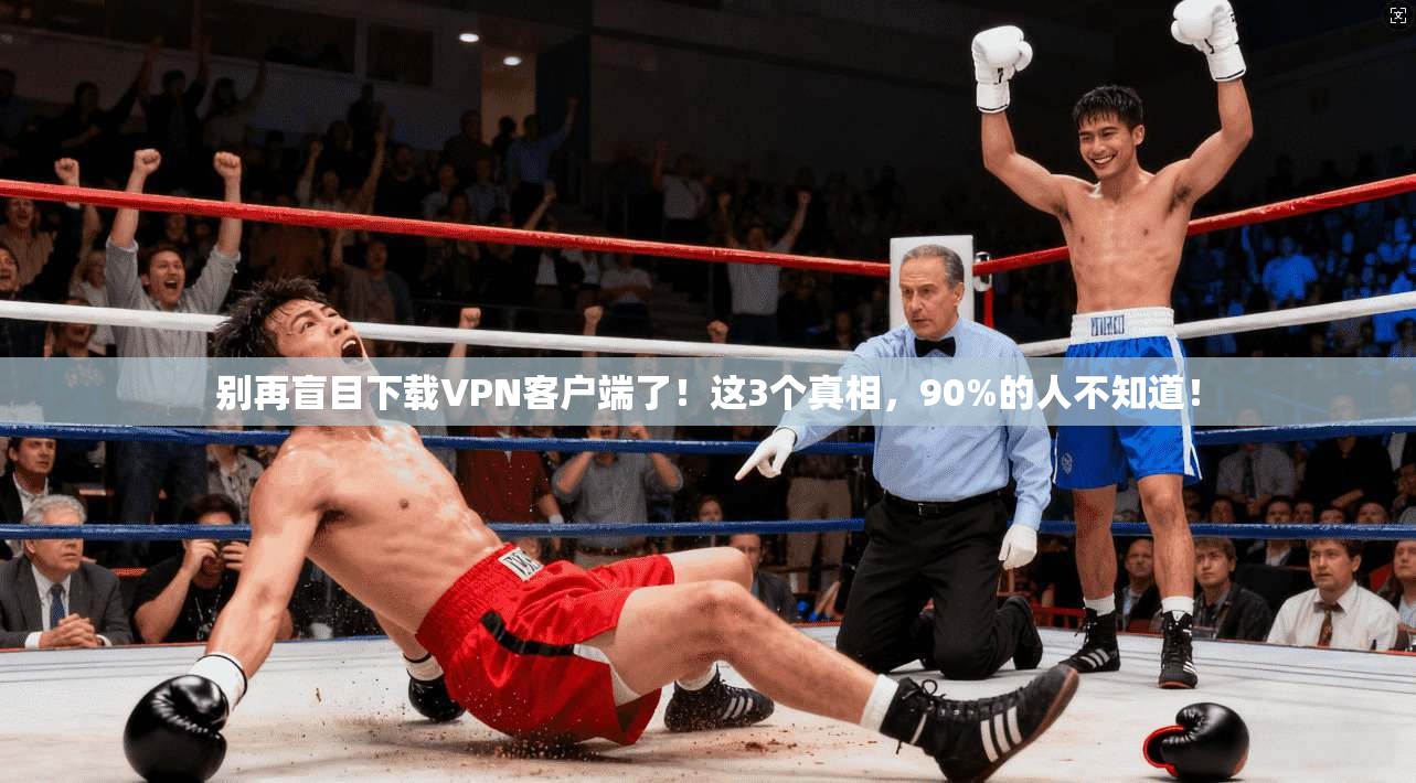 别再盲目下载VPN客户端了!这3个真相,90%的人不知道!