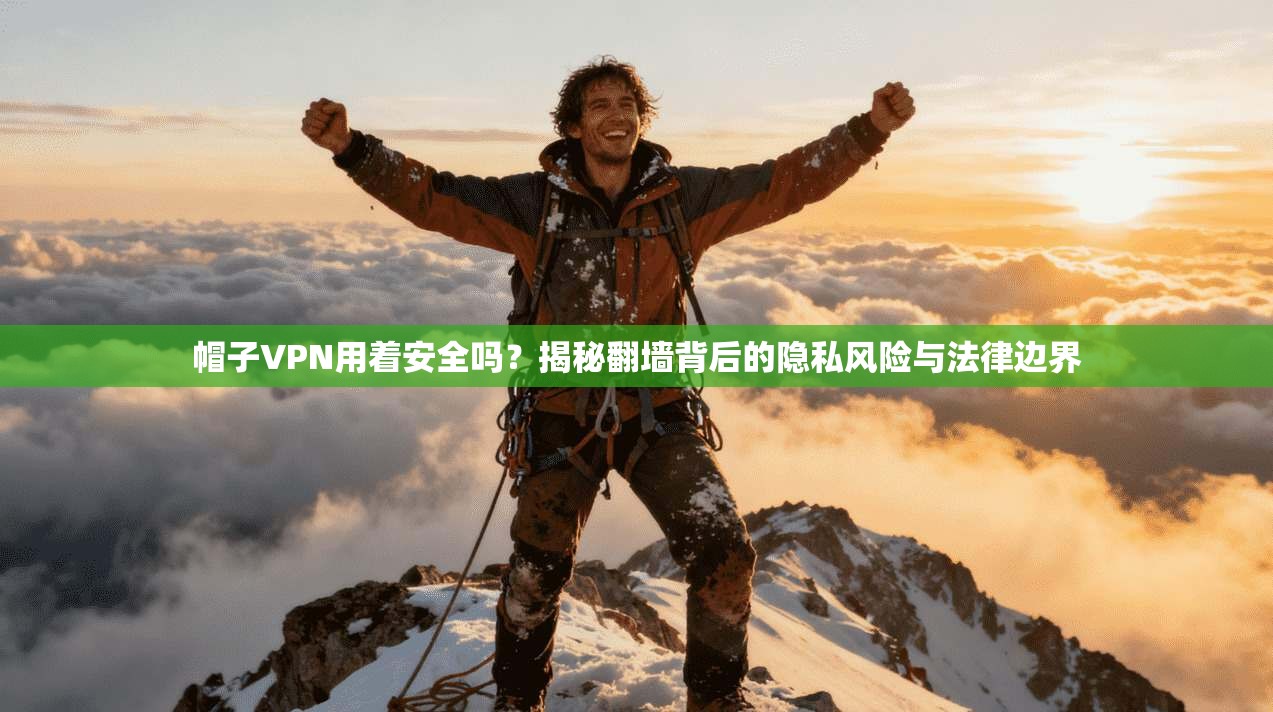 帽子VPN用着安全吗？揭秘翻墙背后的隐私风险与法律边界