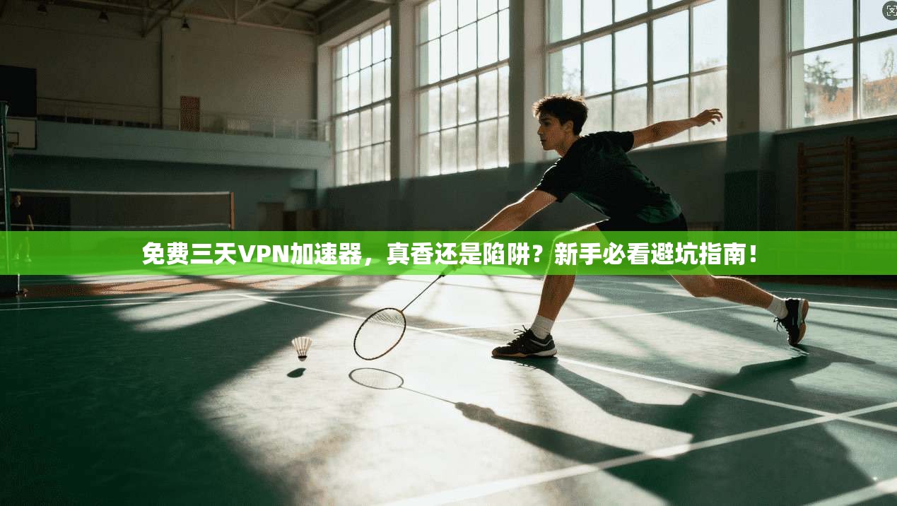 免费三天VPN加速器，真香还是陷阱？新手必看避坑指南！