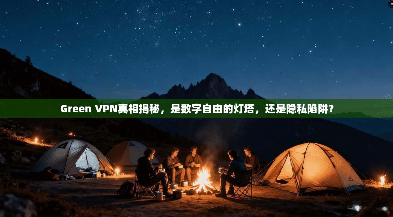 Green VPN真相揭秘，是数字自由的灯塔，还是隐私陷阱？