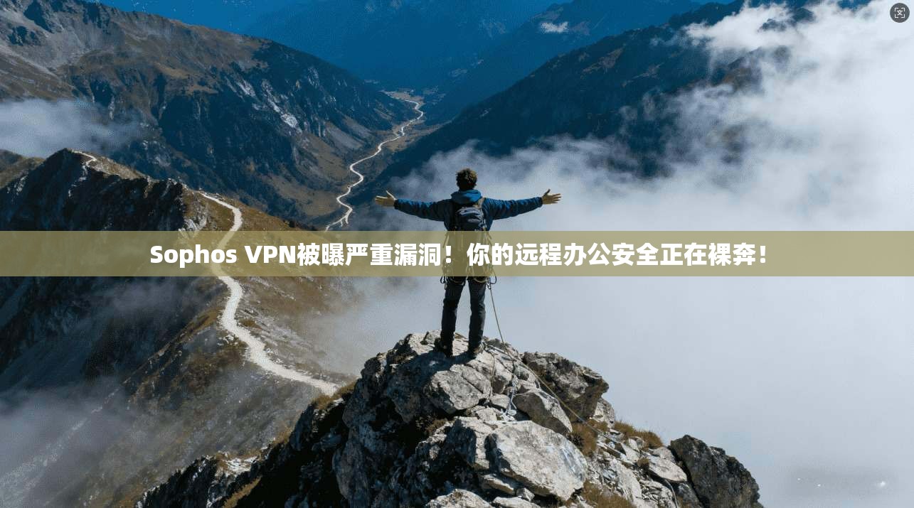 Sophos VPN被曝严重漏洞！你的远程办公安全正在裸奔！
