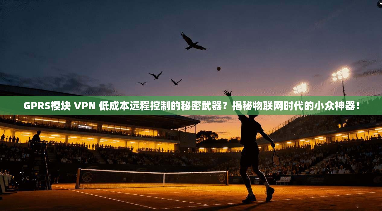 GPRS模块 VPN 低成本远程控制的秘密武器？揭秘物联网时代的小众神器！
