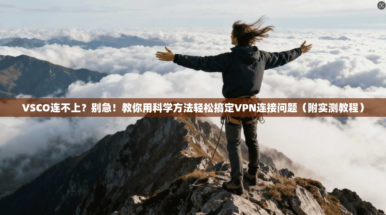 VSCO连不上?别急!教你用科学方法轻松搞定VPN连接问题(附实测教程) VSCO连不上?别急!教你用科学方法轻松搞定VPN连接问题(附实测教程)