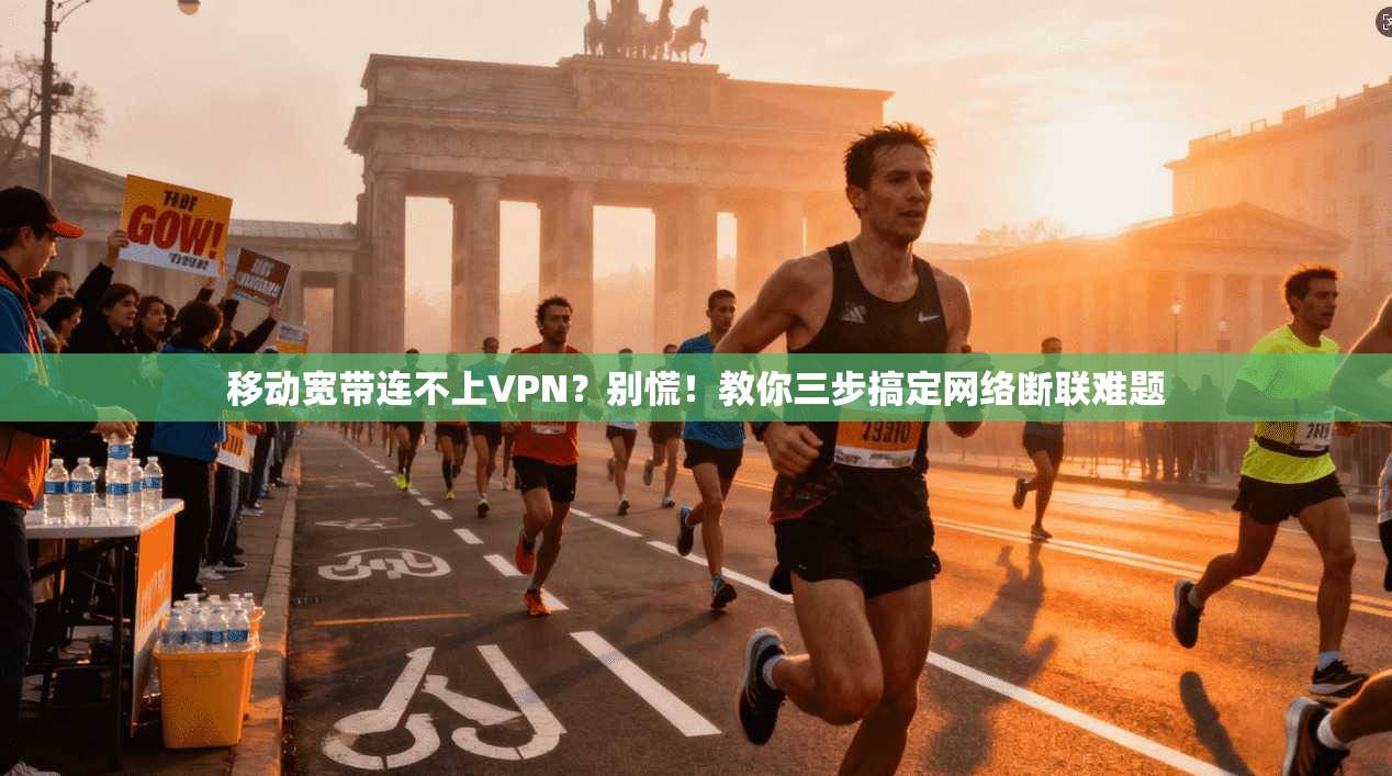 移动宽带连不上VPN？别慌！教你三步搞定网络断联难题