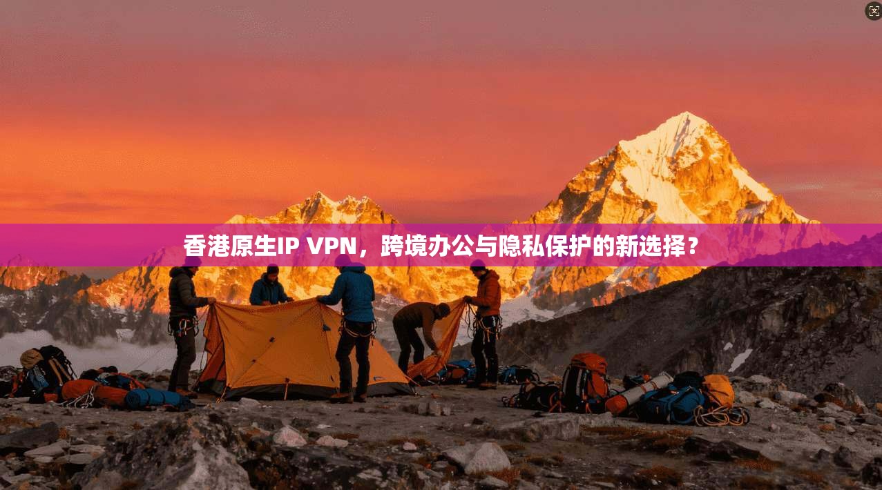 香港原生IP VPN，跨境办公与隐私保护的新选择？