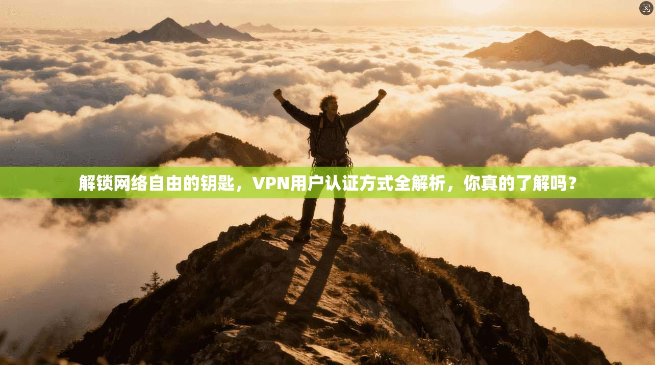 解锁网络自由的钥匙，VPN用户认证方式全解析，你真的了解吗？