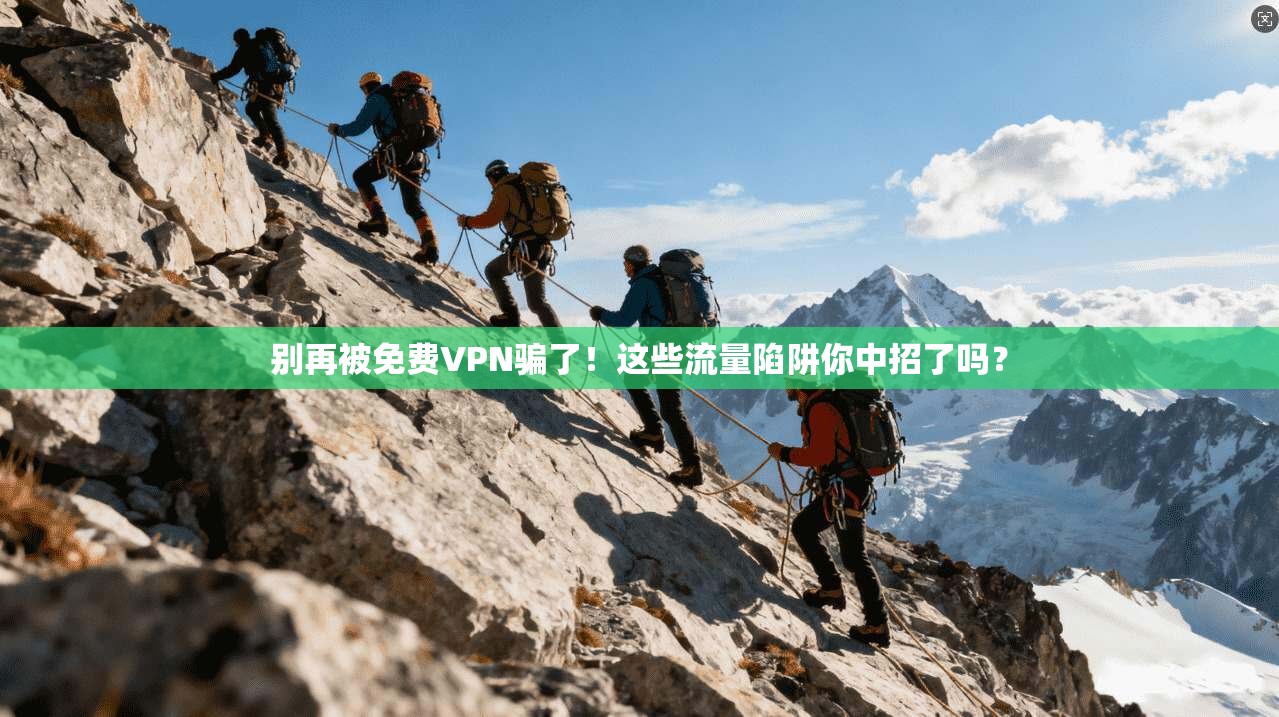 别再被免费VPN骗了！这些流量陷阱你中招了吗？