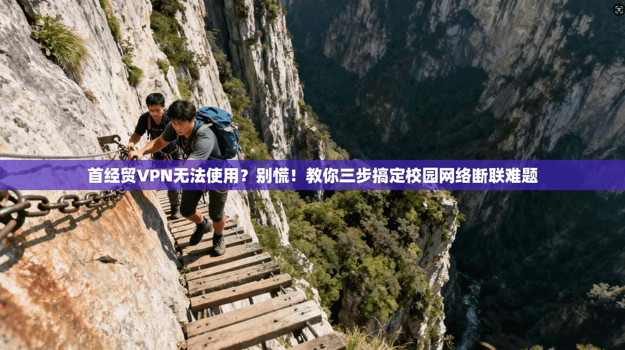 首经贸VPN无法使用？别慌！教你三步搞定校园网络断联难题
