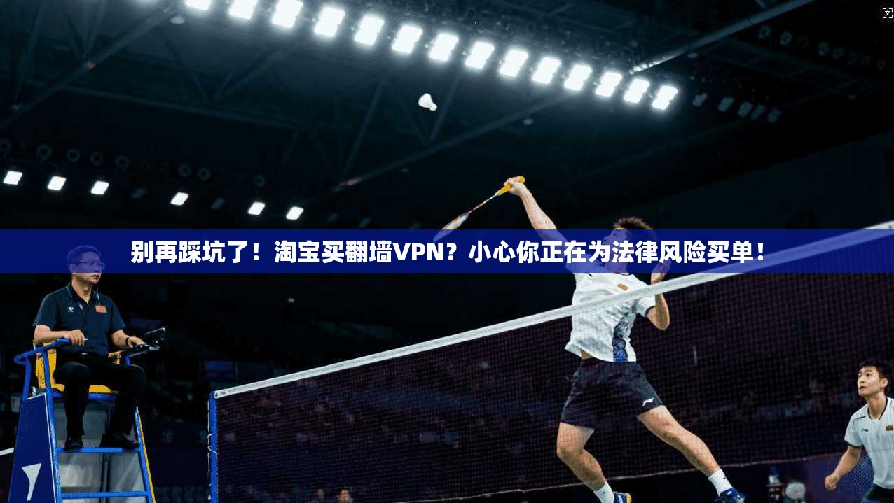 别再踩坑了！淘宝买翻墙VPN？小心你正在为法律风险买单！