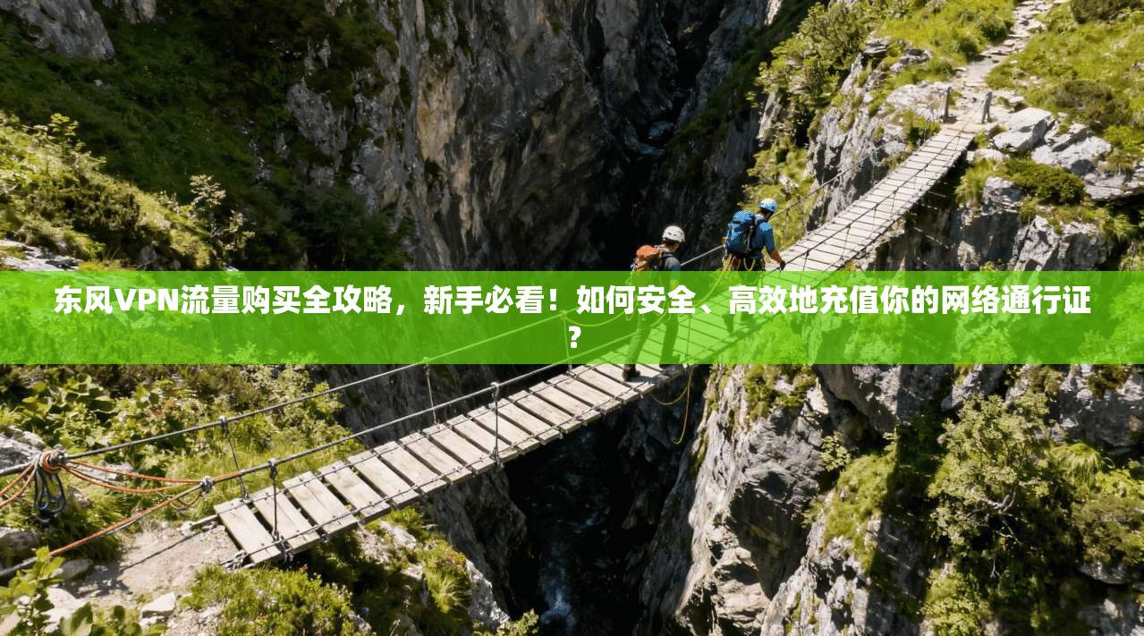 东风VPN流量购买全攻略，新手必看！如何安全、高效地充值你的网络通行证？