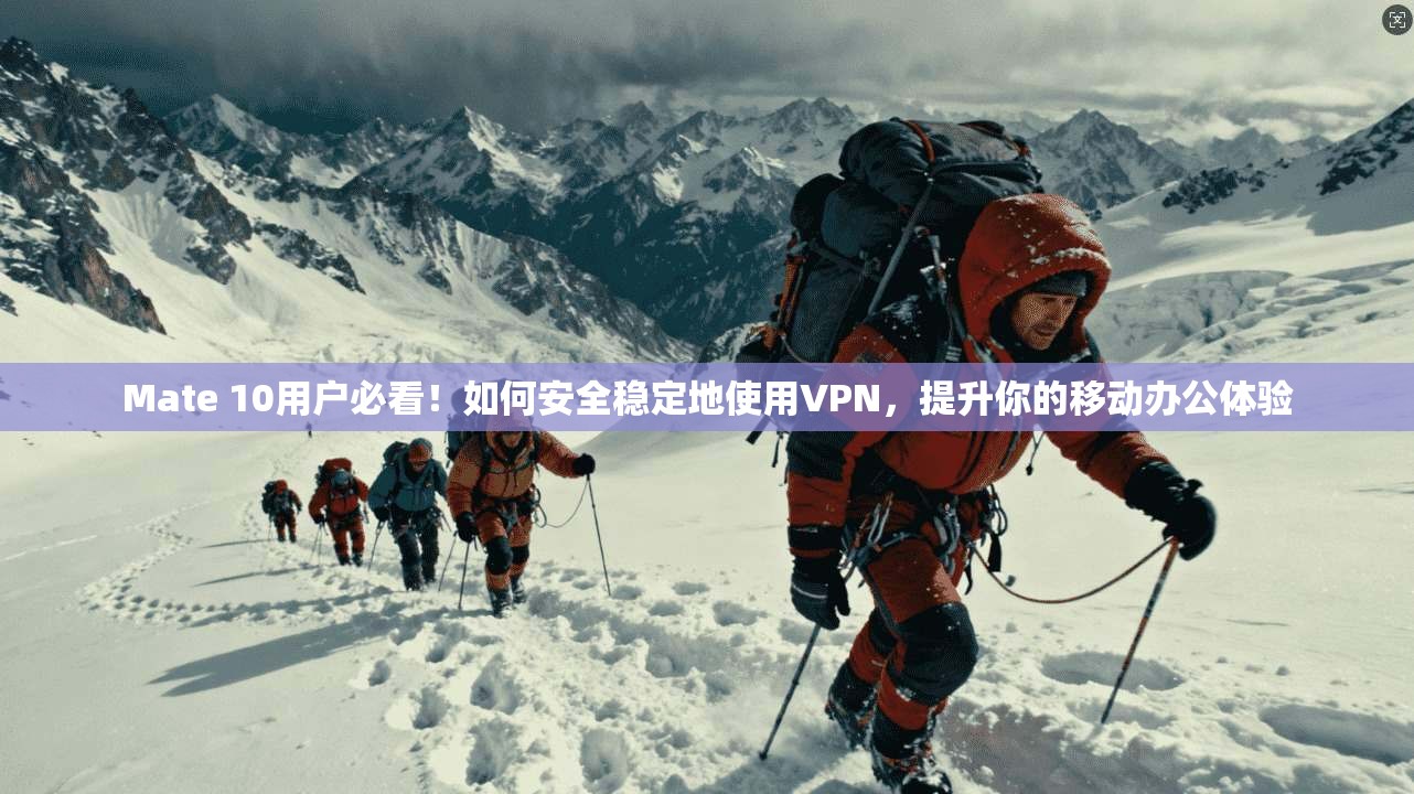 Mate 10用户必看！如何安全稳定地使用VPN，提升你的移动办公体验