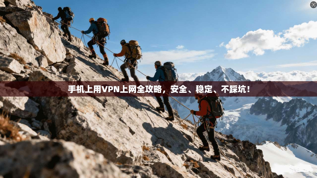 手机上用VPN上网全攻略，安全、稳定、不踩坑！