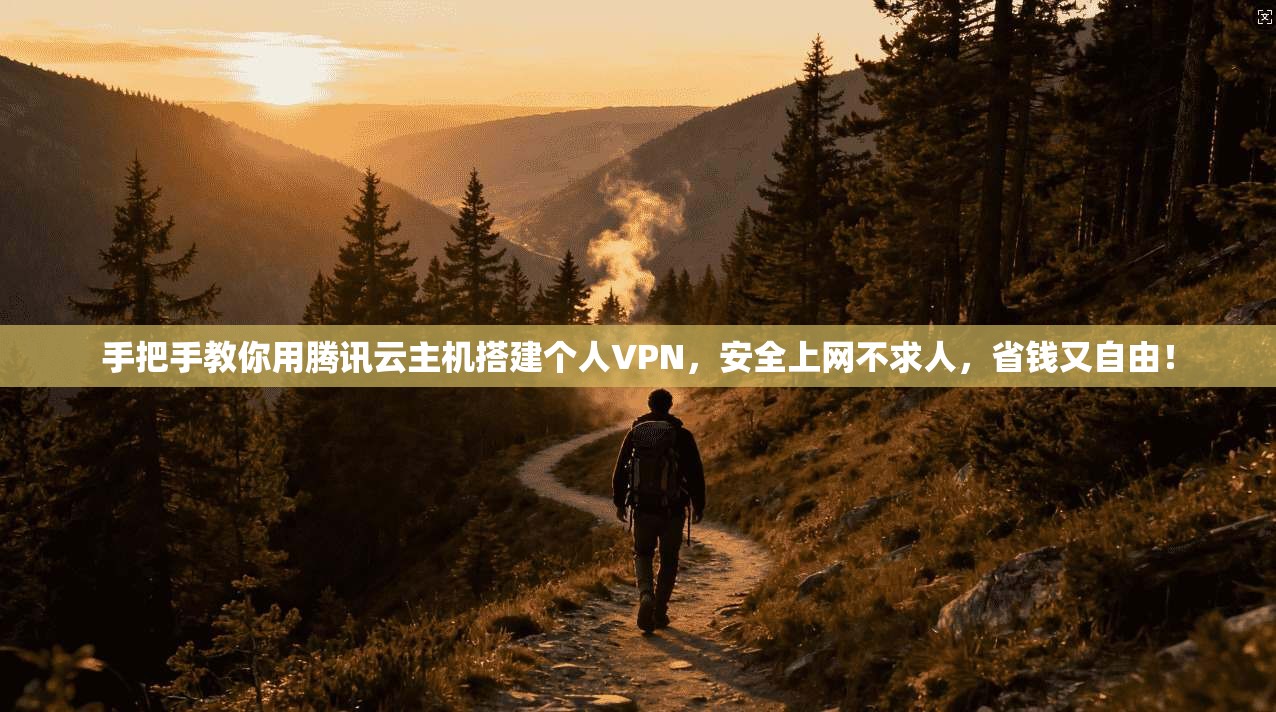 手把手教你用腾讯云主机搭建个人VPN，安全上网不求人，省钱又自由！
