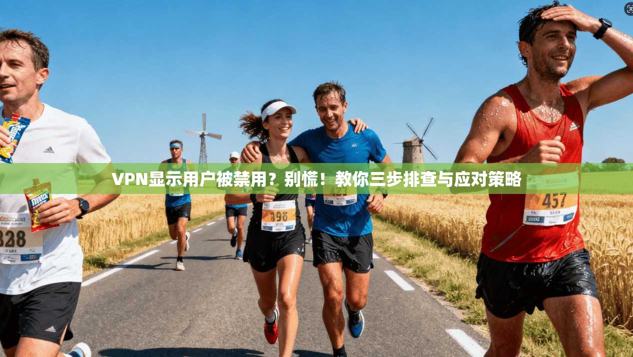 VPN显示用户被禁用?别慌!教你三步排查与应对策略