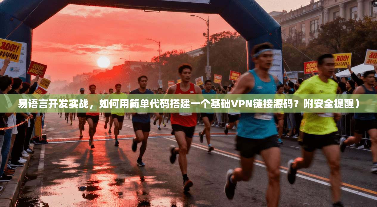 易语言开发实战，如何用简单代码搭建一个基础VPN链接源码？附安全提醒）