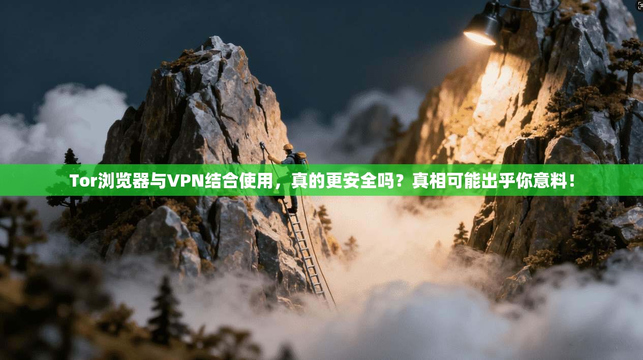 Tor浏览器与VPN结合使用，真的更安全吗？真相可能出乎你意料！