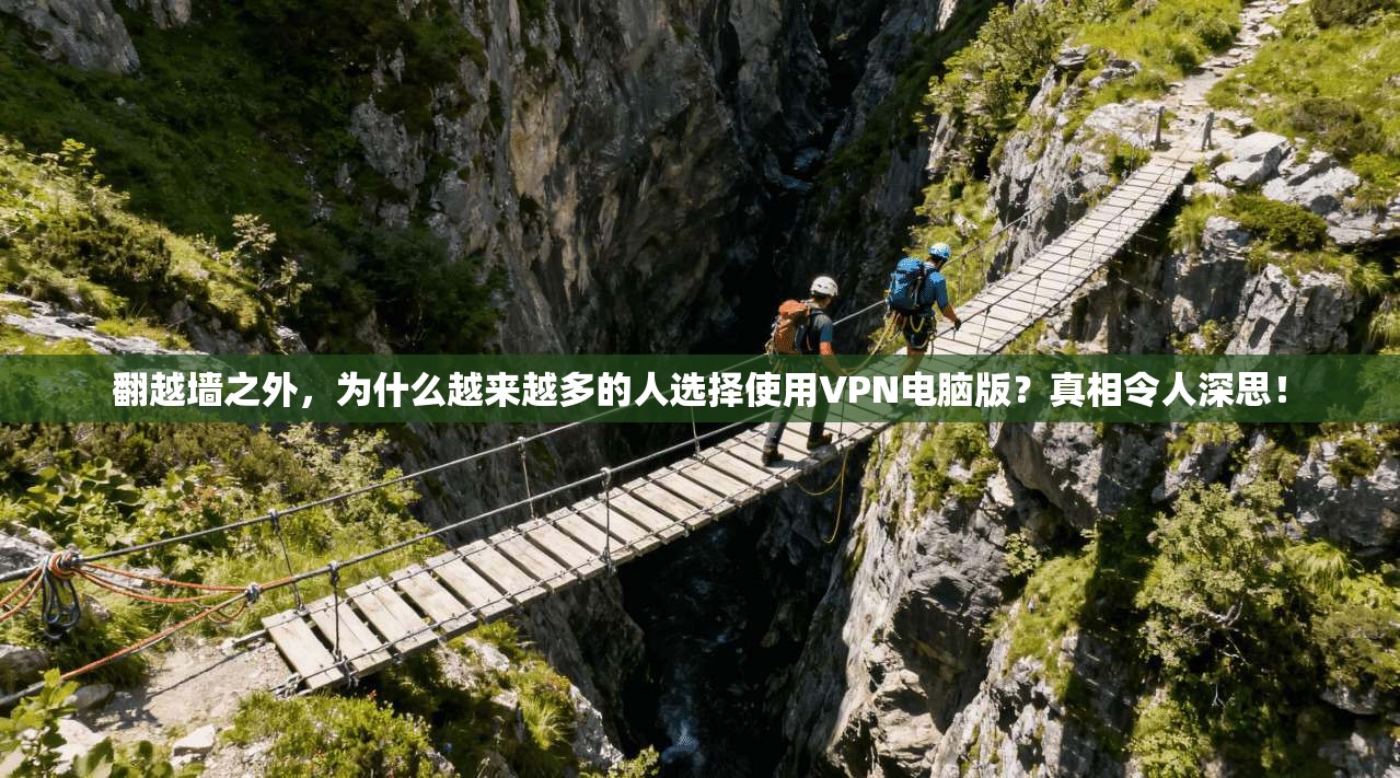 翻越墙之外,为什么越来越多的人选择使用VPN电脑版?真相令人深思!