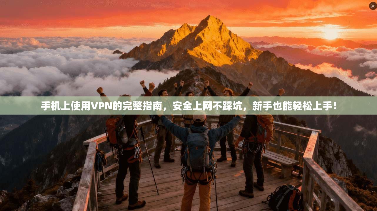 手机上使用VPN的完整指南，安全上网不踩坑，新手也能轻松上手！