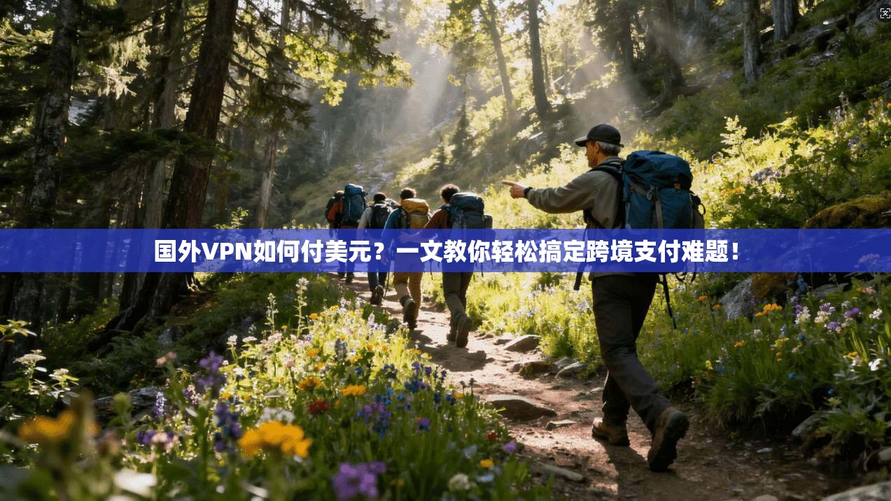 国外VPN如何付美元？一文教你轻松搞定跨境支付难题！
