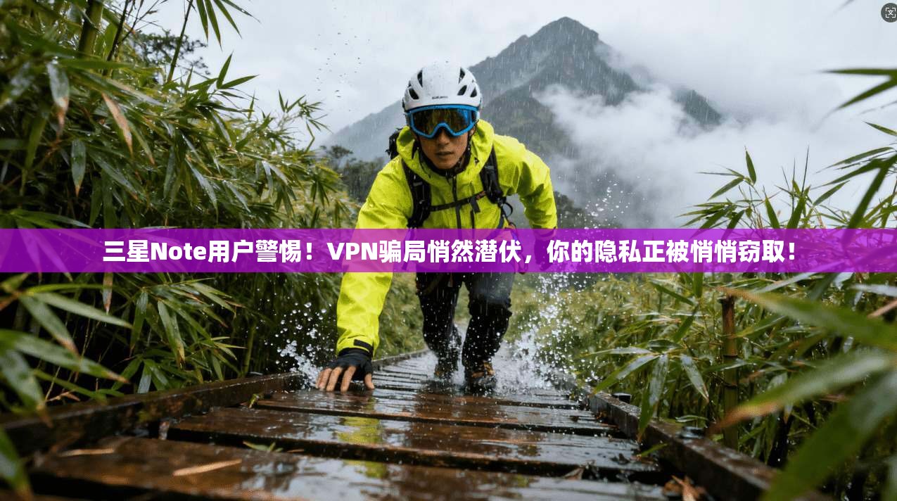 三星Note用户警惕！VPN骗局悄然潜伏，你的隐私正被悄悄窃取！