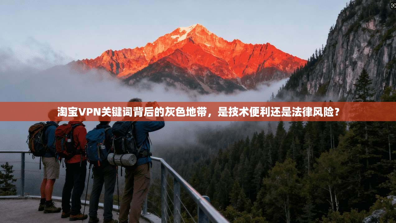 淘宝VPN关键词背后的灰色地带，是技术便利还是法律风险？