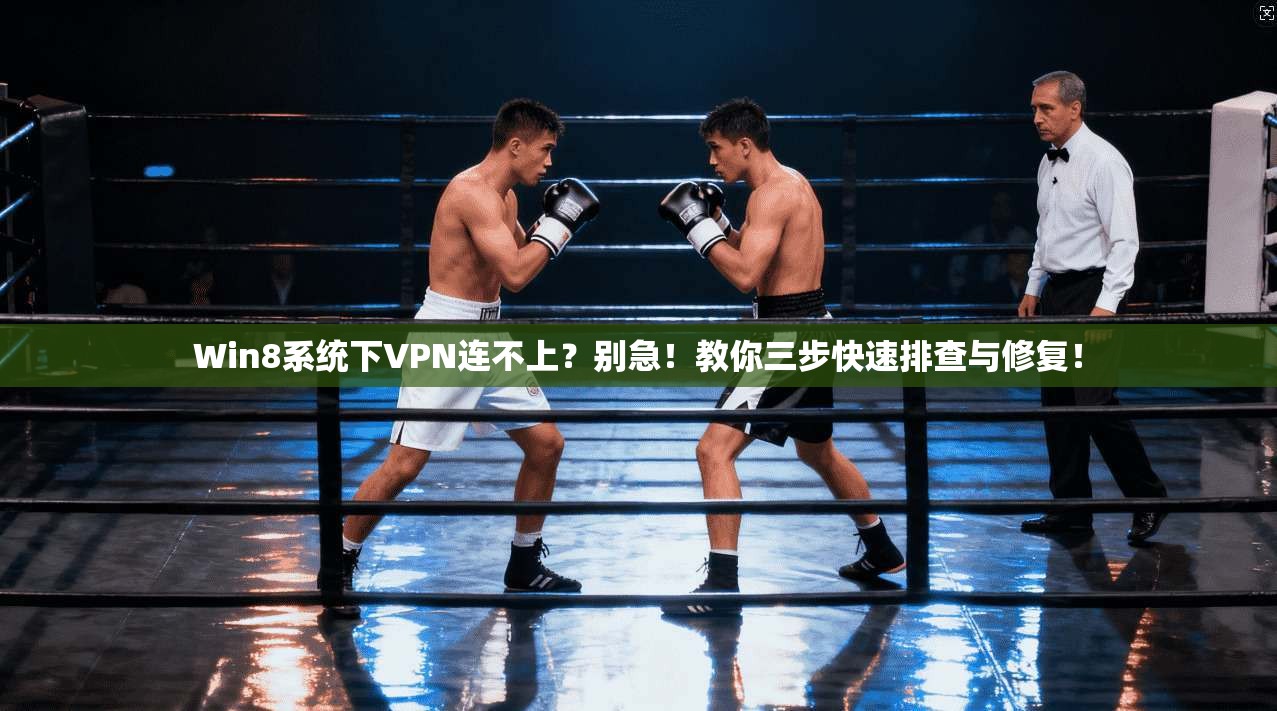 Win8系统下VPN连不上？别急！教你三步快速排查与修复！