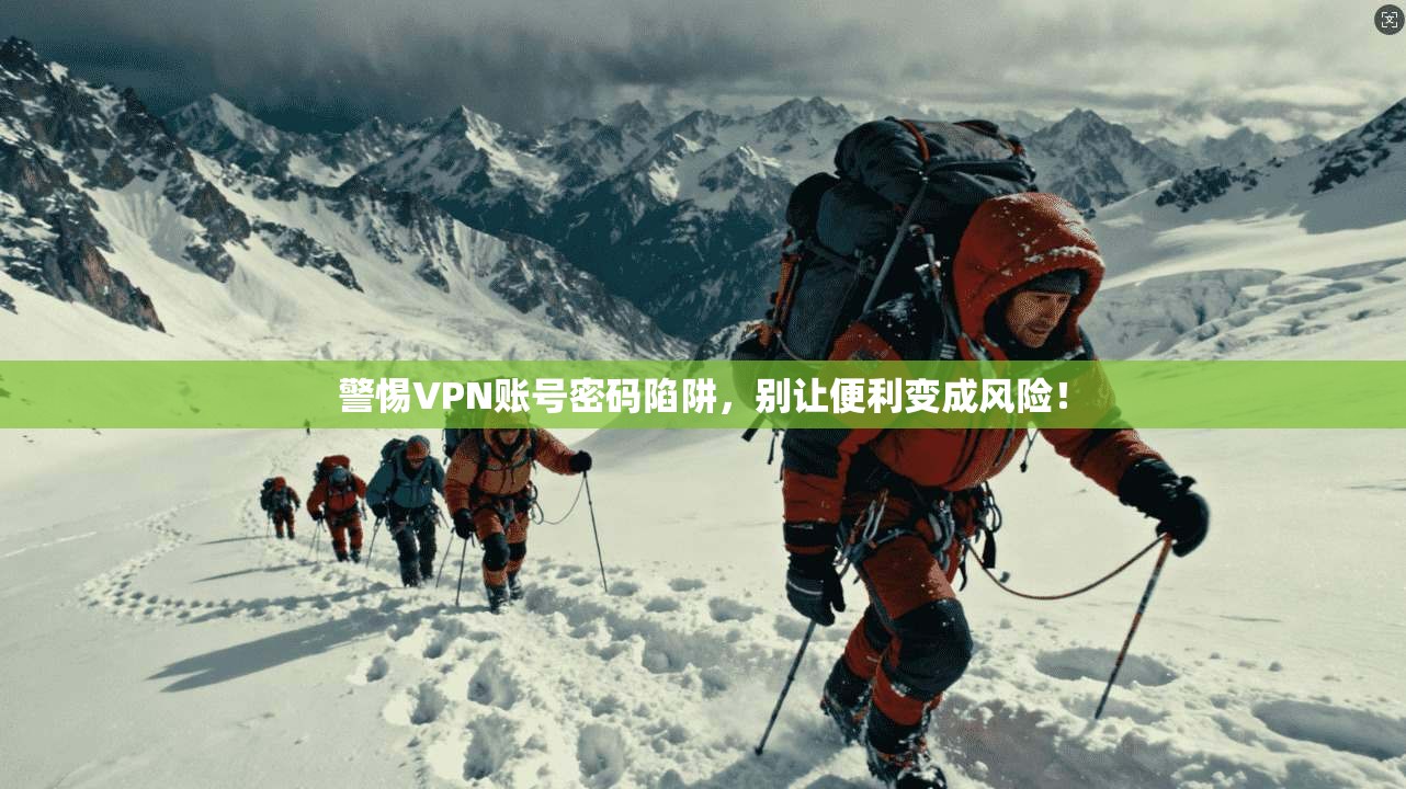 警惕VPN账号密码陷阱,别让便利变成风险!