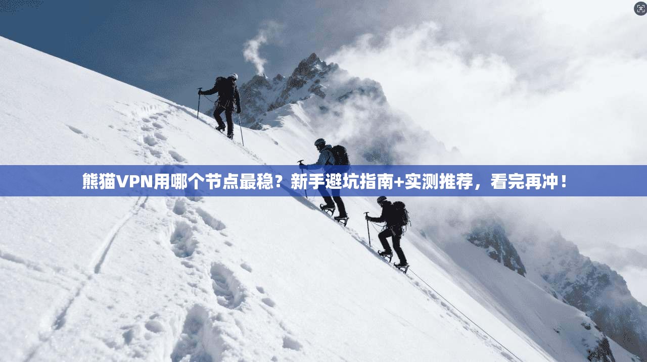 熊猫VPN用哪个节点最稳?新手避坑指南+实测推荐,看完再冲!