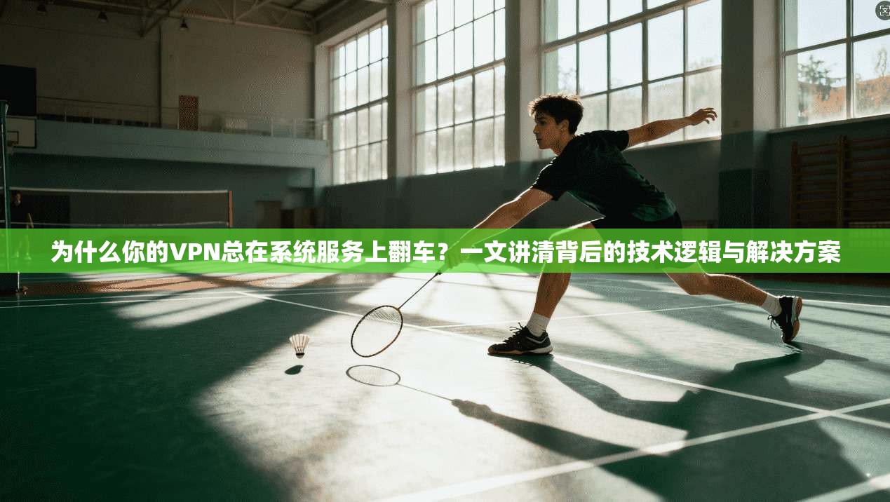 为什么你的VPN总在系统服务上翻车？一文讲清背后的技术逻辑与解决方案