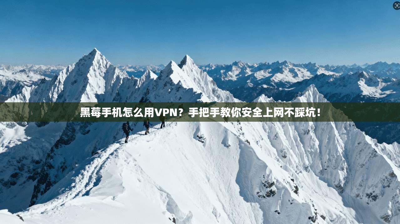 黑莓手机怎么用VPN？手把手教你安全上网不踩坑！