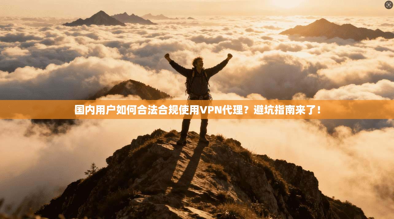 国内用户如何合法合规使用VPN代理？避坑指南来了！