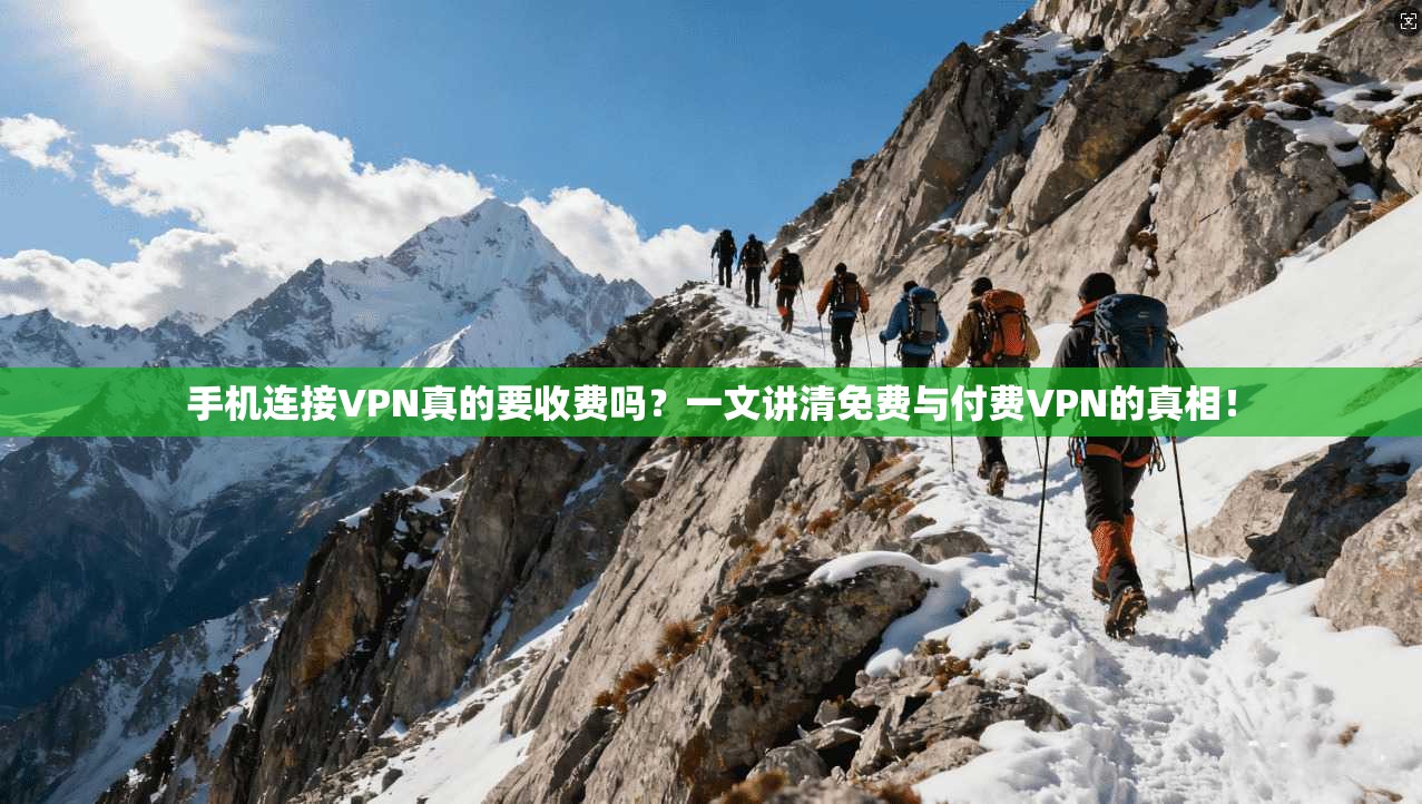 手机连接VPN真的要收费吗?一文讲清免费与付费VPN的真相!
