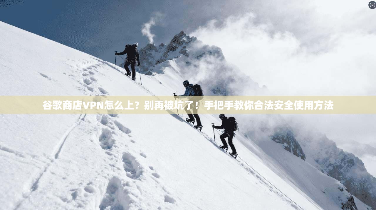 谷歌商店VPN怎么上？别再被坑了！手把手教你合法安全使用方法