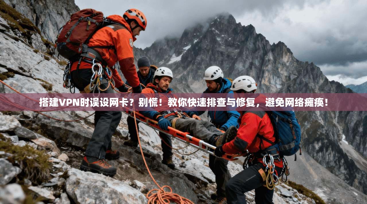 搭建VPN时误设网卡?别慌!教你快速排查与修复,避免网络瘫痪!