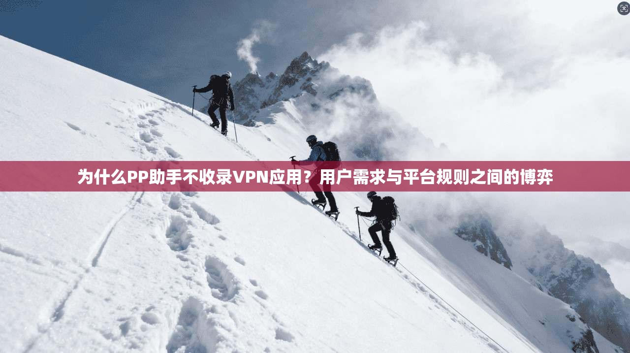 为什么PP助手不收录VPN应用？用户需求与平台规则之间的博弈