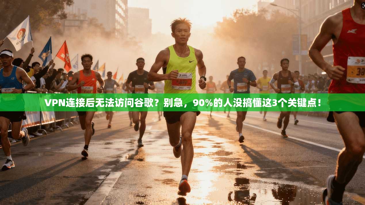 VPN连接后无法访问谷歌？别急，90%的人没搞懂这3个关键点！