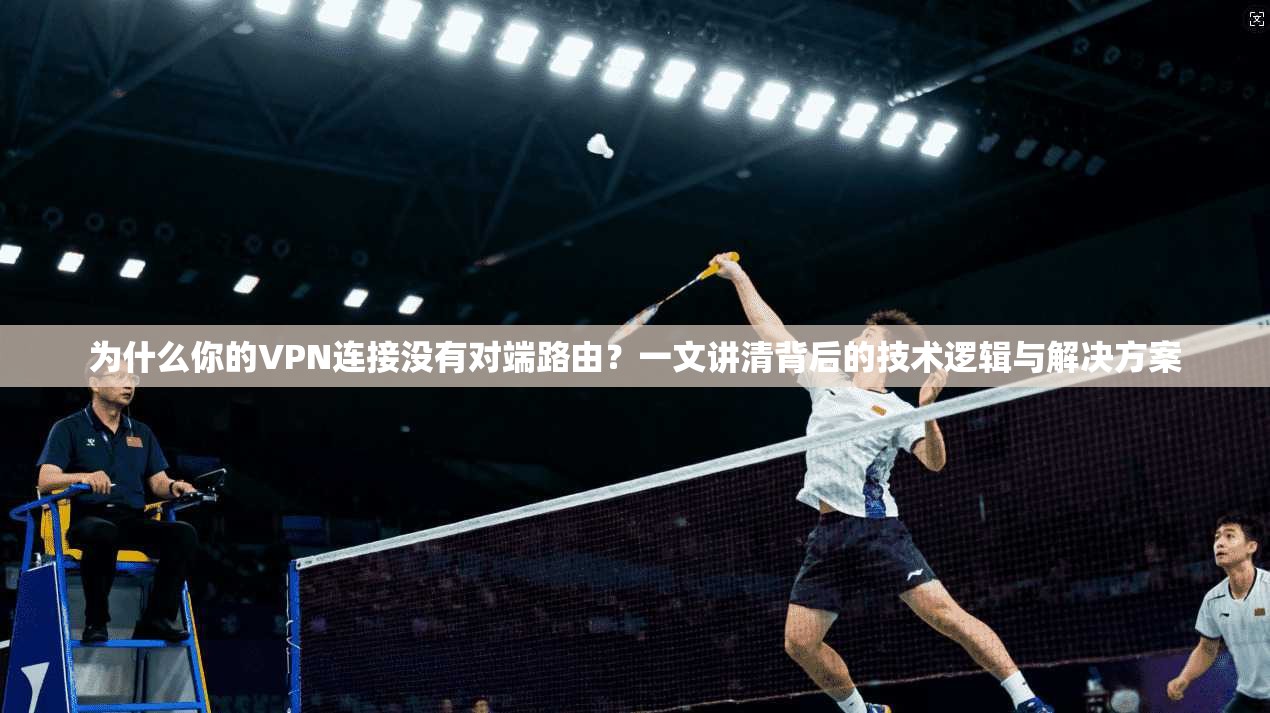 为什么你的VPN连接没有对端路由？一文讲清背后的技术逻辑与解决方案