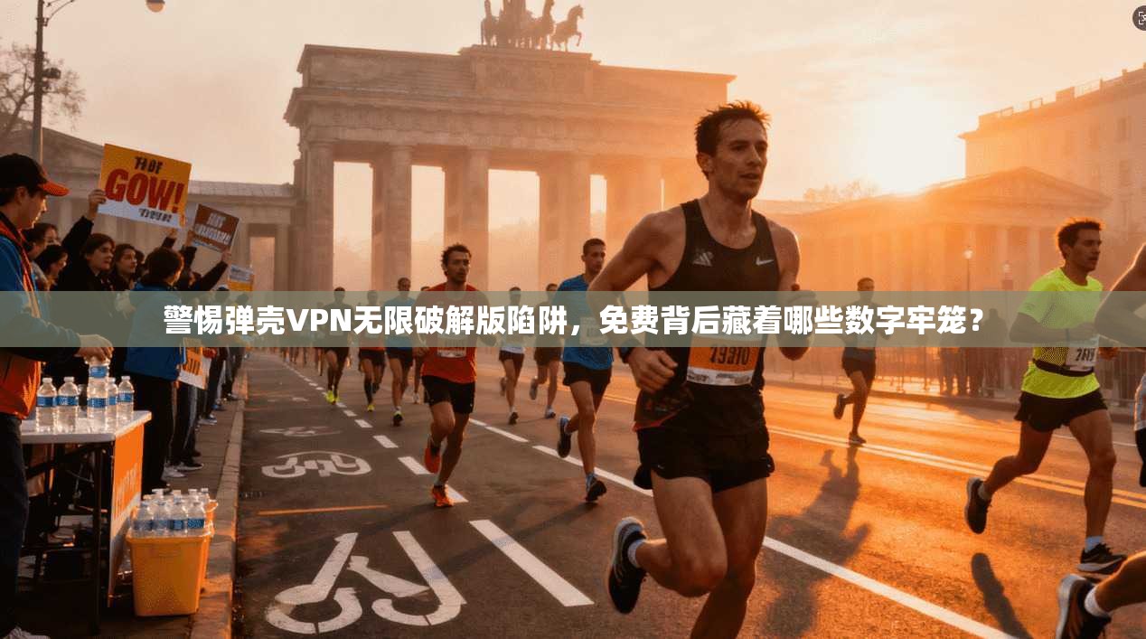 警惕弹壳VPN无限破解版陷阱，免费背后藏着哪些数字牢笼？