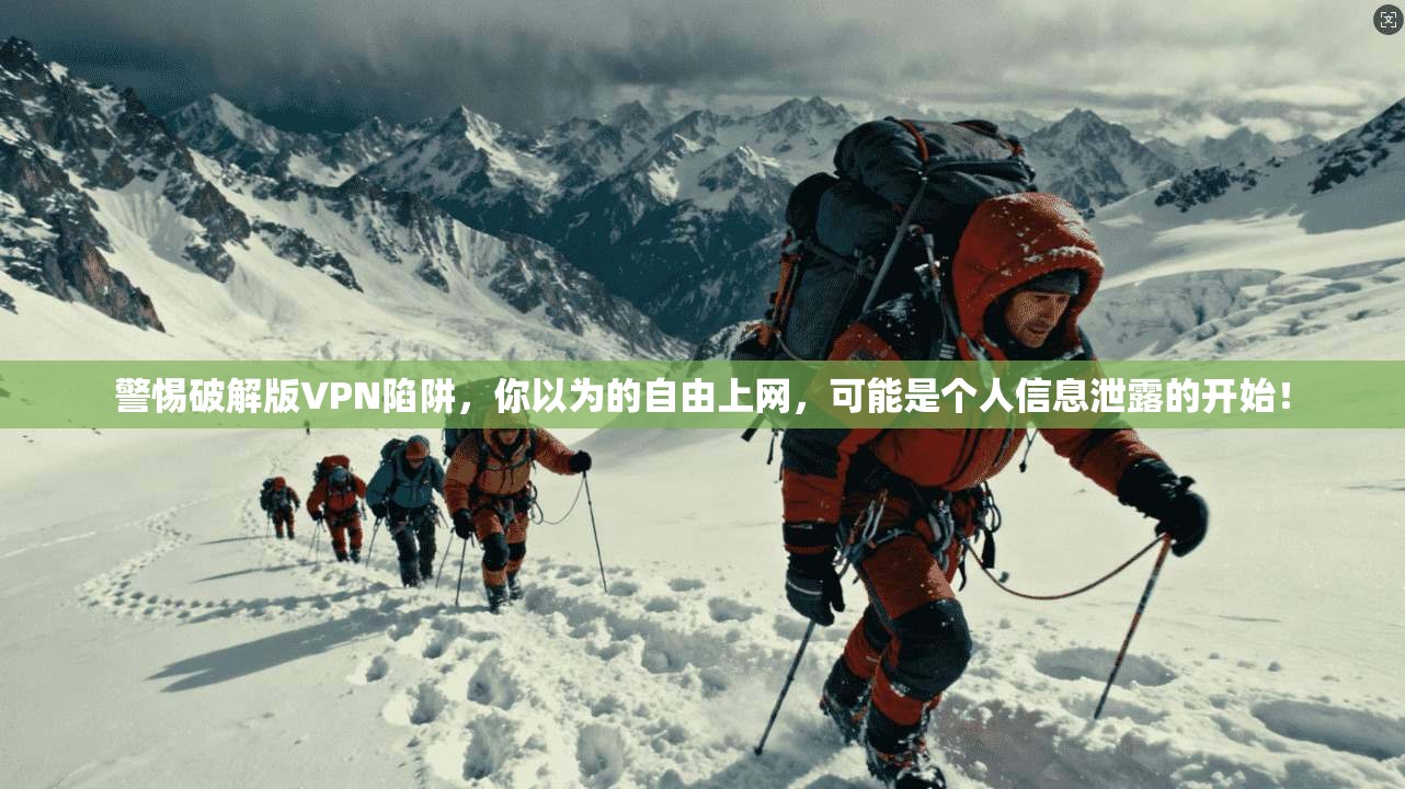 警惕破解版VPN陷阱，你以为的自由上网，可能是个人信息泄露的开始！