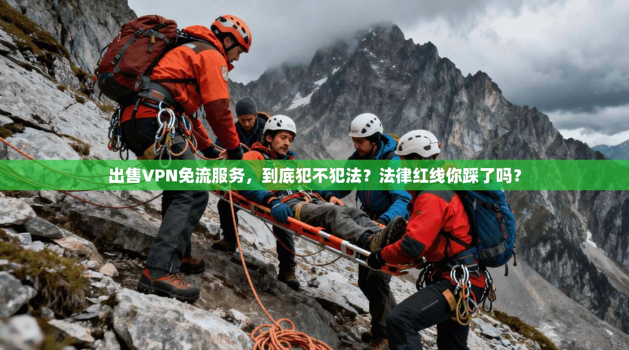 出售VPN免流服务，到底犯不犯法？法律红线你踩了吗？