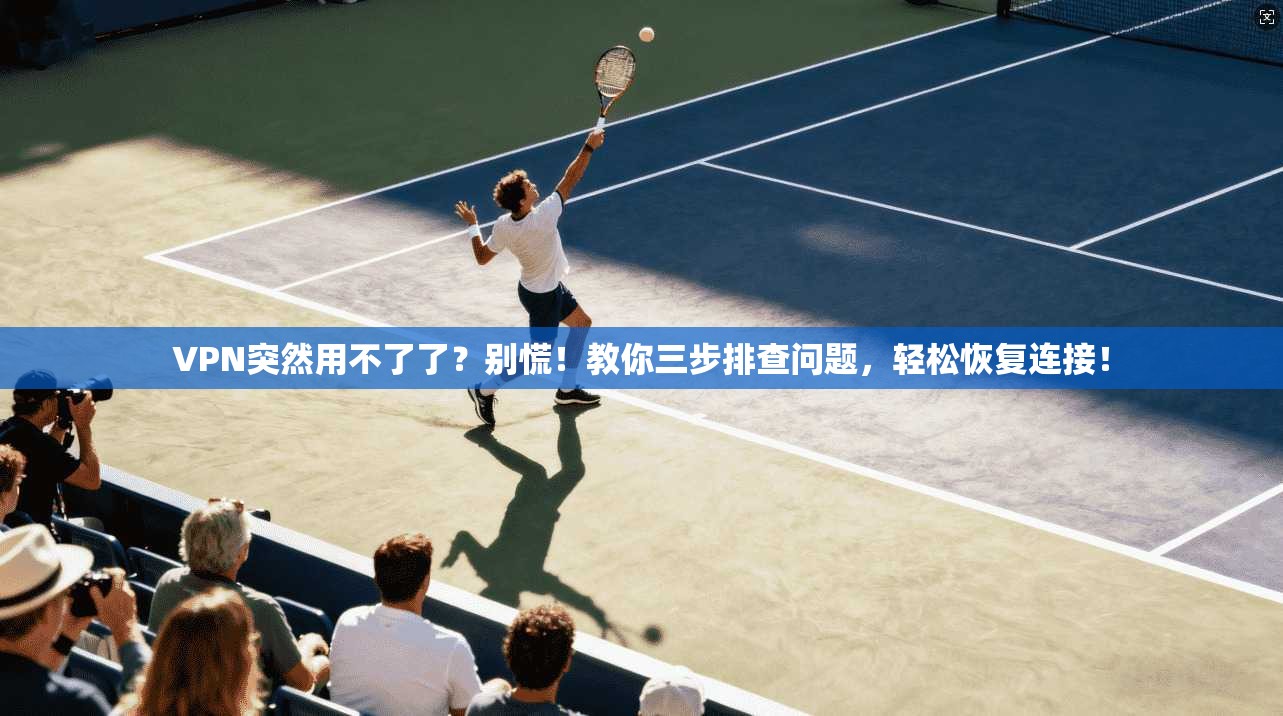 VPN突然用不了了?别慌!教你三步排查问题,轻松恢复连接!